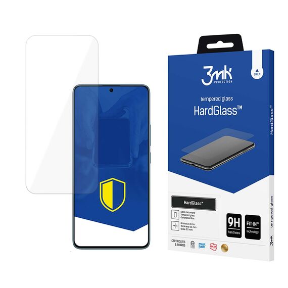 Tempered glass 3mk HardGlass™ for Xiaomi Redmi Note 13 Pro 5G | Techbox