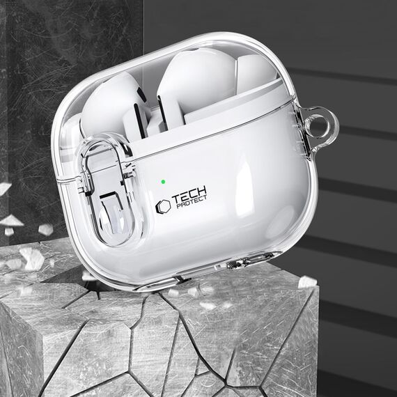 TECH-PROTECT FLEXAIR Samsung GALAXY BUDS 3 / 3 PRO CLEAR - Uncategorized Cases (2) - Cases - Techbox