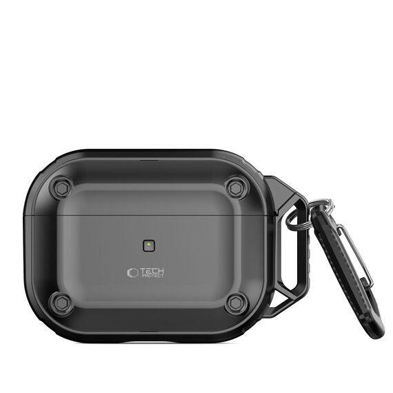TECH-PROTECT ROUGH HOOK Apple AIRPODS PRO 1 / 2 BLACK - Smartphone Accessories - Cables & Accessories - Techbox