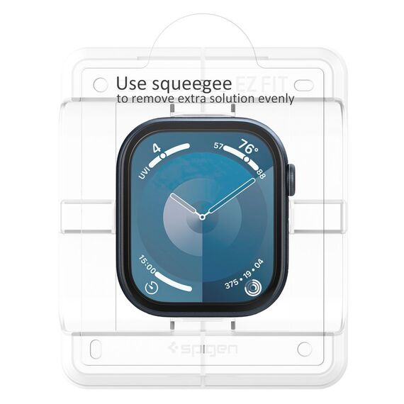 Spigen ELITE SHIELD HYBRID GLASS ”EZ FIT” 2-PACK Apple Watch 10 (46 MM) CLEAR - Accessories - Smartwatches & Accessories - Techbox