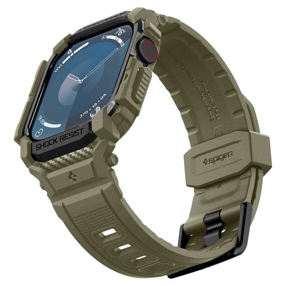Spigen Rugged Armor ”Pro” Strap for Apple Watch 10 (46MM) - Green | Techbox