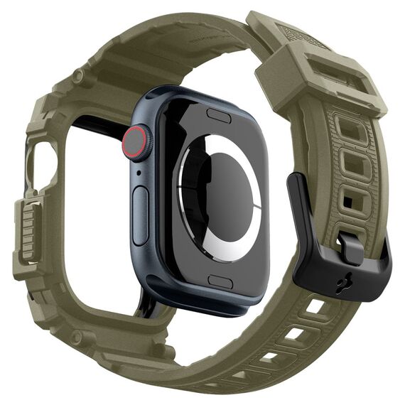 Spigen Rugged Armor ”Pro” Strap for Apple Watch 10 (46MM) - Green | Techbox