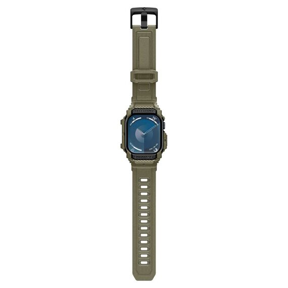 Spigen Rugged Armor ”Pro” Strap for Apple Watch 10 (46MM) - Green | Techbox