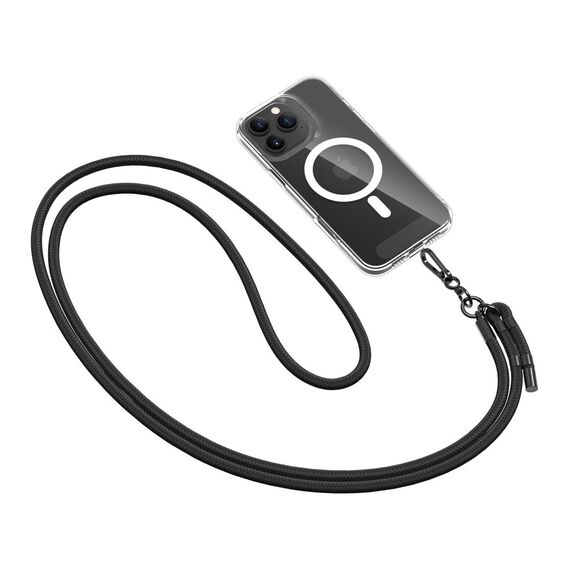 Tech-Protect C1S Rope Crossbody Strap Leash - Black