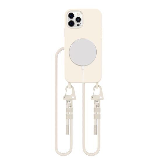 Tech-Protect MagNecklace MagSafe Case for iPhone 12 / 12 Pro - Beige | Techbox