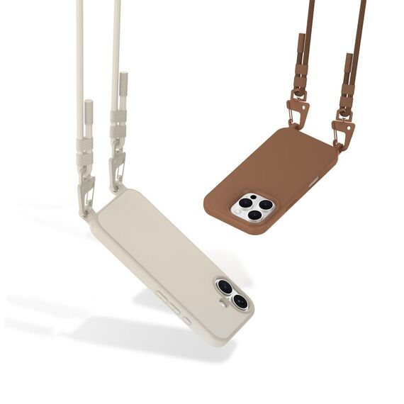 Tech-Protect MagNecklace MagSafe Case for iPhone 12 / 12 Pro - Beige | Techbox