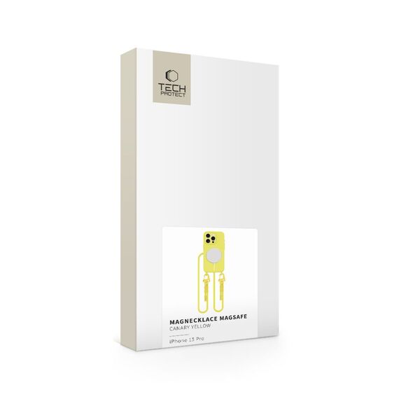 TECH-PROTECT MAGNECKLACE MAGSAFE IPHONE 15 PRO CANARY YELLOW - Uncategorized Cases (2) - Cases - Techbox