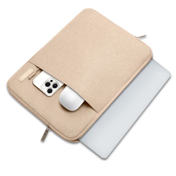 Tech-Protect Sleeve Laptop 13-14 Case - Beige | Techbox