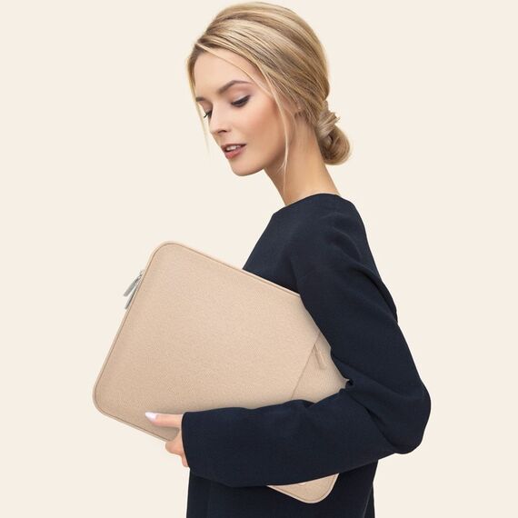 Tech-Protect Sleeve Laptop 13-14 Case - Beige | Techbox