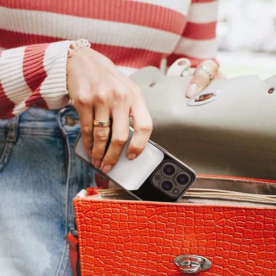 Wozinsky WRW349YWS 10,000 mAh Magnetic Power Bank - White | Techbox