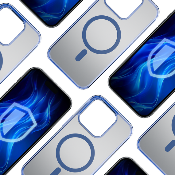 3mk Frosty MagCase Blue Case for Apple iPhone 15 Pro Max - Blue - Uncategorized Cases (2) - Cases - Techbox