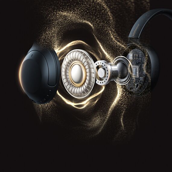 Joyroom J-Head Series JR-JH2 Wireless Headphones with ANC Bluetooth - Black | Techbox
