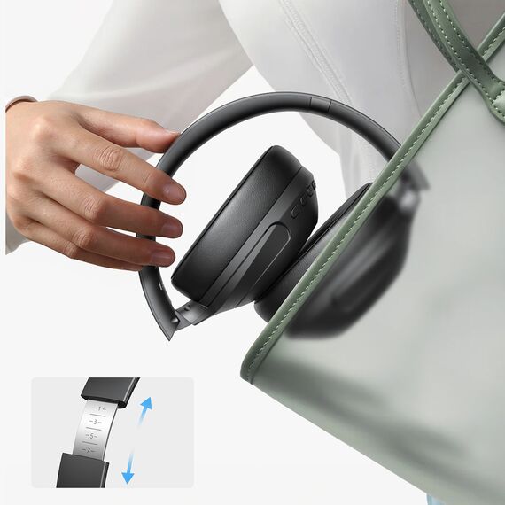 Joyroom J-Head Series JR-JH2 Wireless Headphones with ANC Bluetooth - Black | Techbox