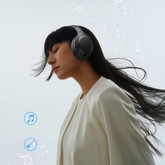 Joyroom J-Head Series JR-JH2 Wireless Headphones with ANC Bluetooth - Black | Techbox