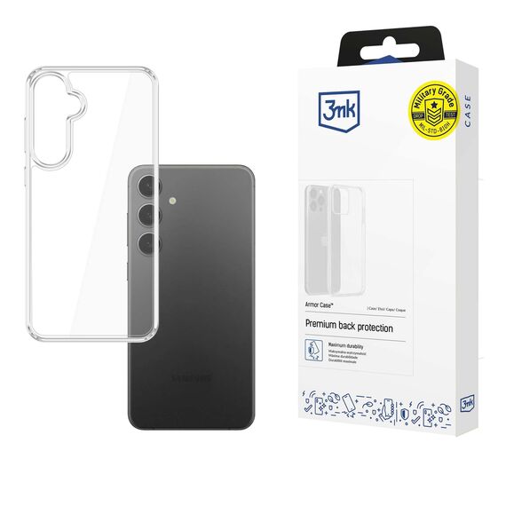 3mk Armor Case for Samsung Galaxy S25 - Transparent | Techbox