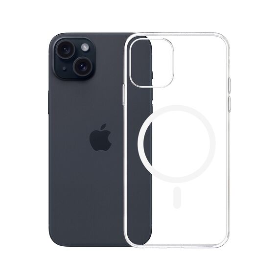 3mk Clear MagCase for Apple iPhone 15 Plus - transparent