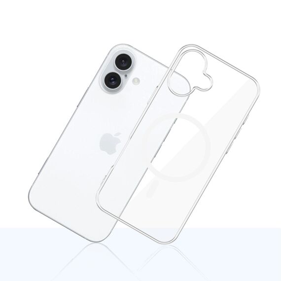 3mk Clear MagCase for Apple iPhone 16 - transparent