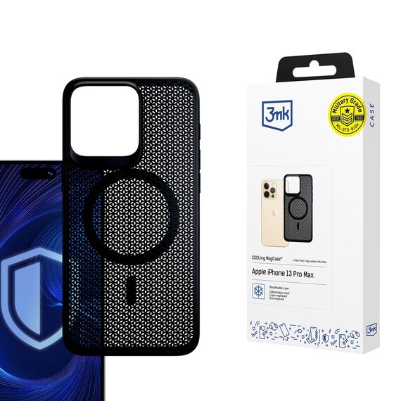 3mk COOLing MagCase Case for Apple iPhone 13 Pro Max - Black - Uncategorized Cases (2) - Cases - Techbox