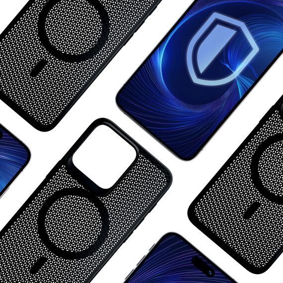 3mk COOLing MagCase Case for Apple iPhone 16 Pro Max - Black - Apple Cases - Cases - Techbox