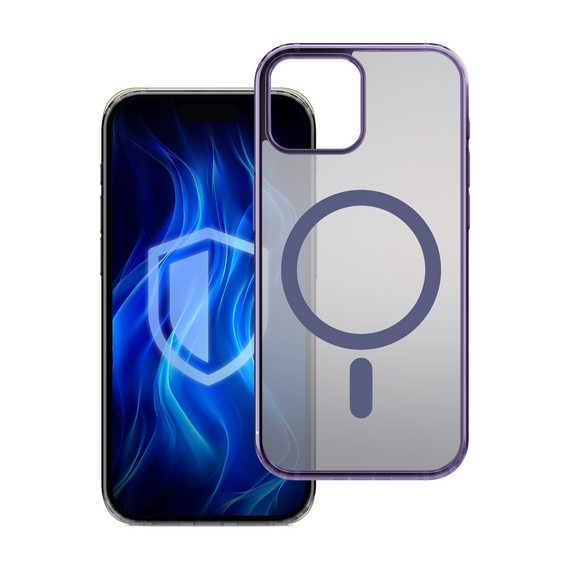3mk Frosty MagCase Purple Case for Apple iPhone 12 Pro Max - purple | Techbox