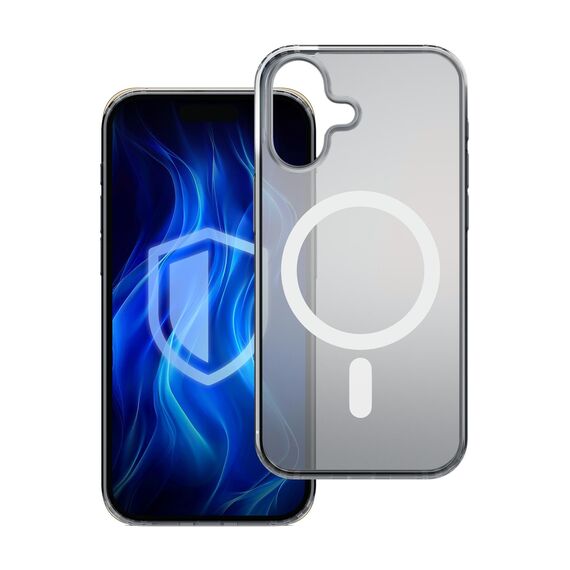 3mk Frosty MagCase White for Apple iPhone 16 - white