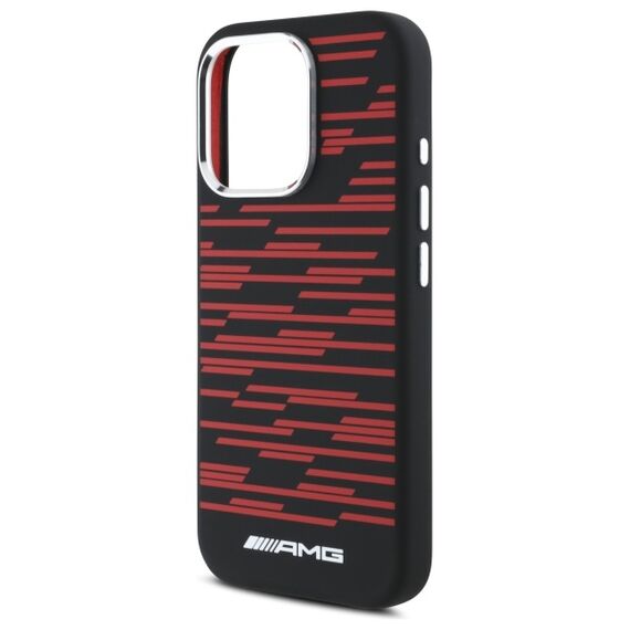 AMG Silicone Graphics MagSafe case for iPhone 16 Pro - black | Techbox