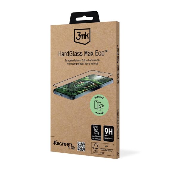Tempered glass 3mk HardGlass Max Eco for Apple iPhone 13/13 Pro/14 | Techbox