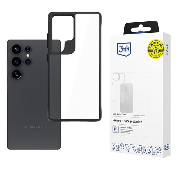 3mk Satin Armor Case+ for Samsung Galaxy S25 Ultra - Transparent | Techbox