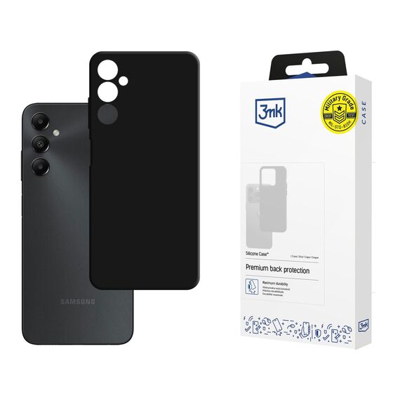 3mk Silicone Case for Samsung Galaxy A05s - Black - Uncategorized Cases (2) - Cases - Techbox