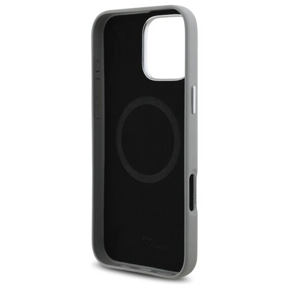 BMW Sign Full Wrapped Metal MagSafe Case for iPhone 16 Pro Max - Gray | Techbox
