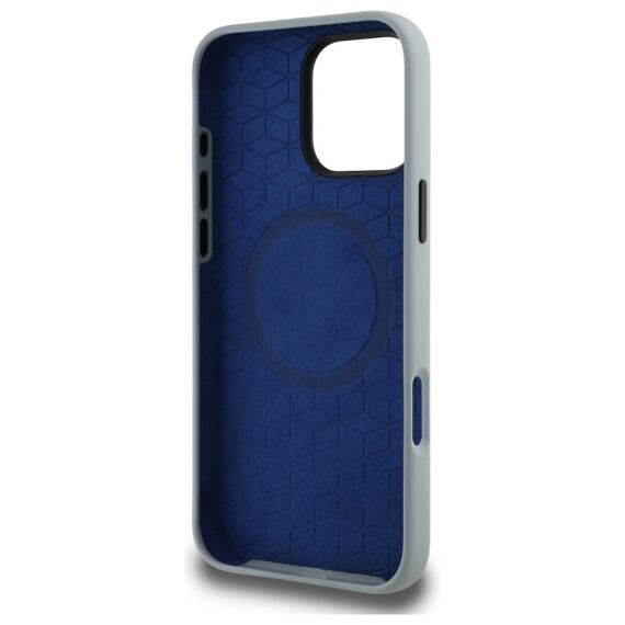 BMW BMHMP16X23SLIG iPhone 16 Pro Max 6.9" gray/gray hardcase Silicone Turning Lines MagSafe - Apple Cases - Cases - Techbox