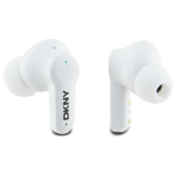 DKNY TWS BT 3D Rubber Matte Finish Bluetooth Headphones - Black