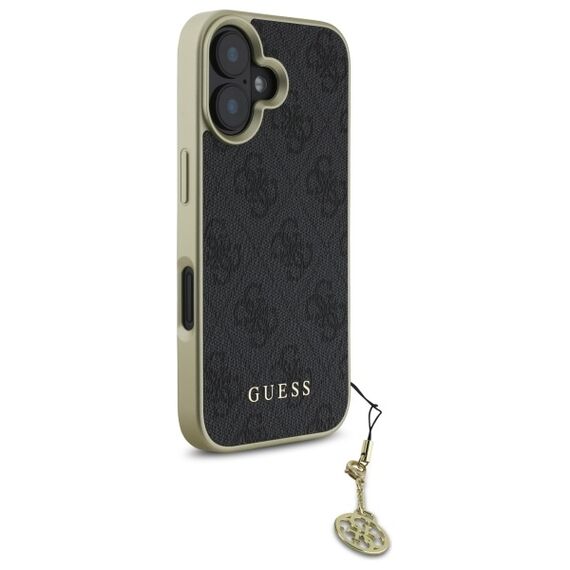 Guess 4G Charms Collection case for iPhone 16 - black | Techbox