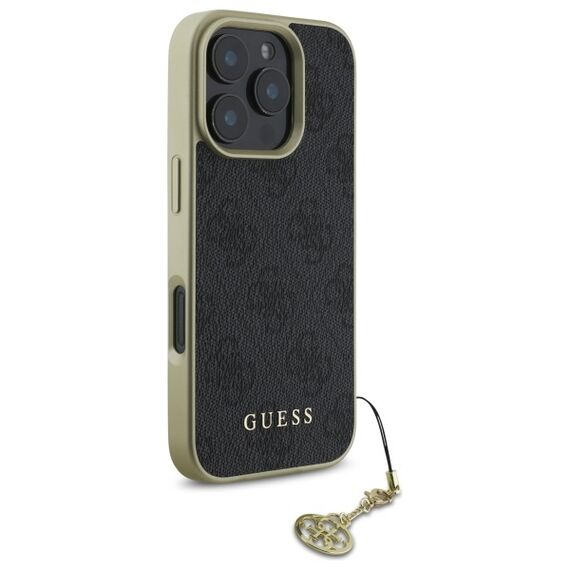 Guess 4G Charms Collection case for iPhone 16 Pro - black | Techbox