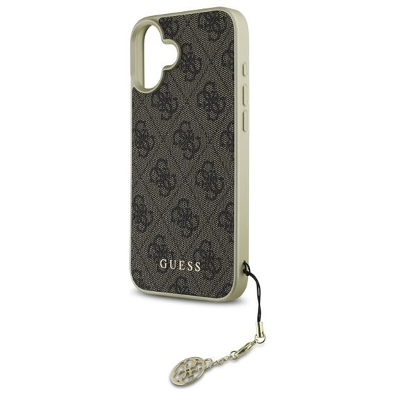 Guess 4G Charms Collection iPhone 16 Plus Case - Brown | Techbox