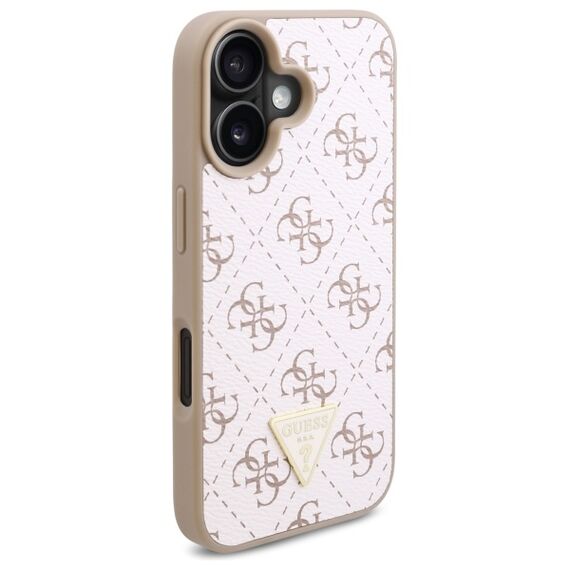 Guess New 4G Triangle Case for iPhone 16 Plus - White | Techbox