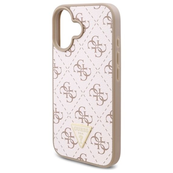 Guess New 4G Triangle Case for iPhone 16 Plus - White | Techbox