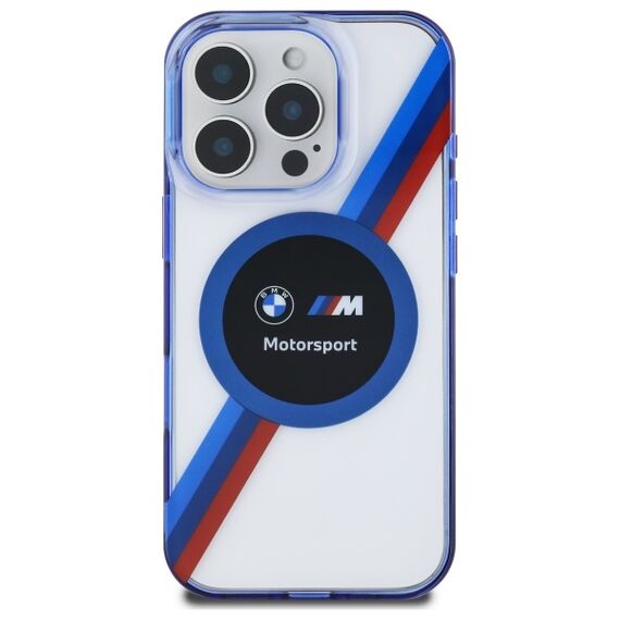 BMW BMHMP16X23HTPUT iPhone 16 Pro Max 6.9" transparent hardcase Motosport IML Circle MagSafe