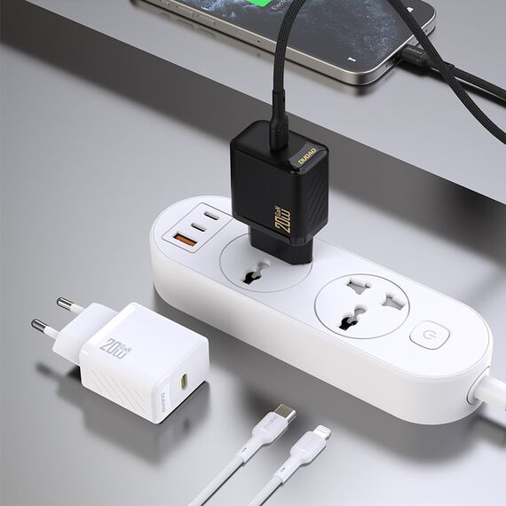 Dudao A26 PD20W GaN USB-C Charger - Black | Techbox