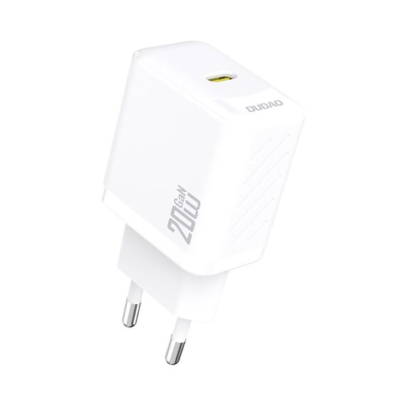 Dudao A26 PD20W GaN USB-C Charger - White | Techbox