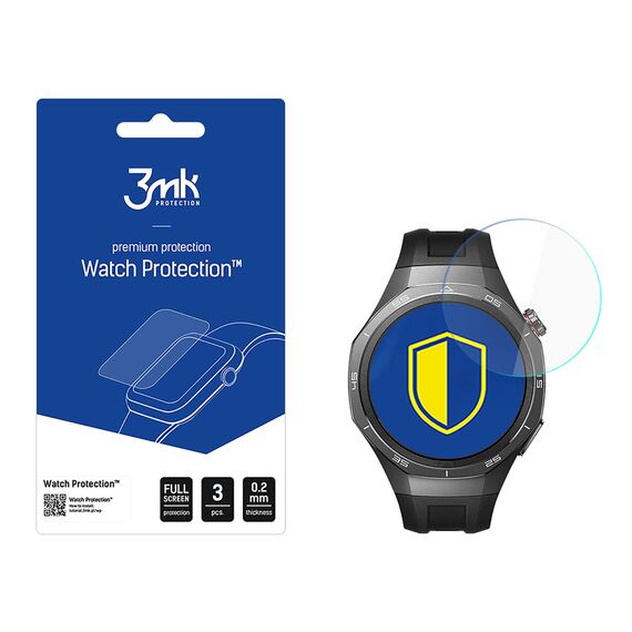 Hybrid Glass 3mk Watch Protection FlexibleGlass for Huawei Watch GT5 Pro 46mm | Techbox