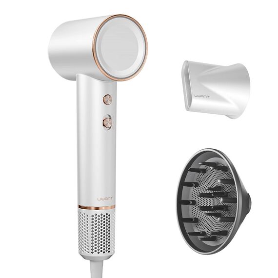 UWANT H100 Hair Dryer - White | Techbox