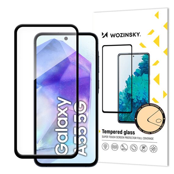 Wozinsky Super Durable Full Glue Tempered Glass for the entire Samsung Galaxy S25 Ultra screen | Techbox