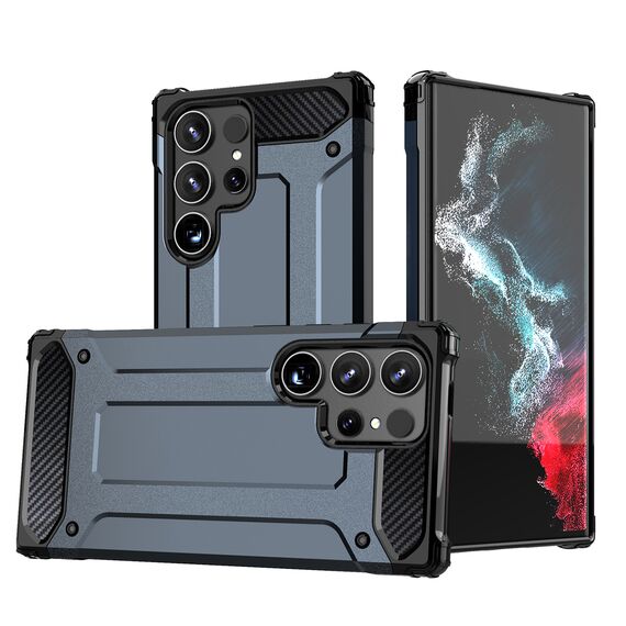 Hybrid Armor Case for Samsung Galaxy S25 Ultra Armored Hybrid Case - Blue - Samsung Cases - Cases - Techbox