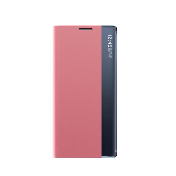 New Sleep Case for Samsung Galaxy S24 FE cover with flap and stand - pink | Techbox