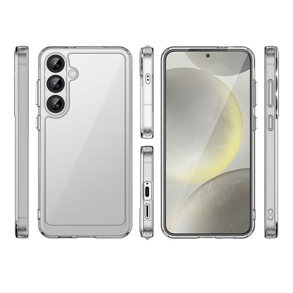 Outer Space Case with Gel Frame for Samsung Galaxy S25+ - Transparent - Samsung Cases - Cases - Techbox