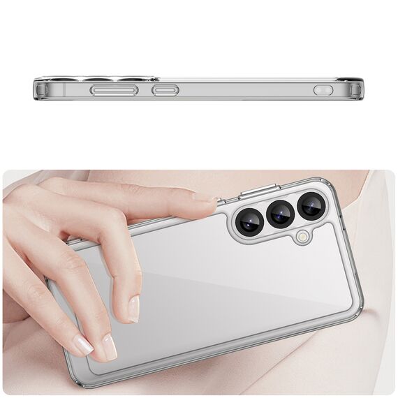 Outer Space Case with Gel Frame for Samsung Galaxy S25+ - Transparent - Samsung Cases - Cases - Techbox