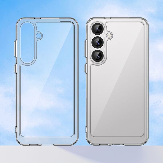 Outer Space Case with Gel Frame for Samsung Galaxy S25+ - Transparent - Samsung Cases - Cases - Techbox