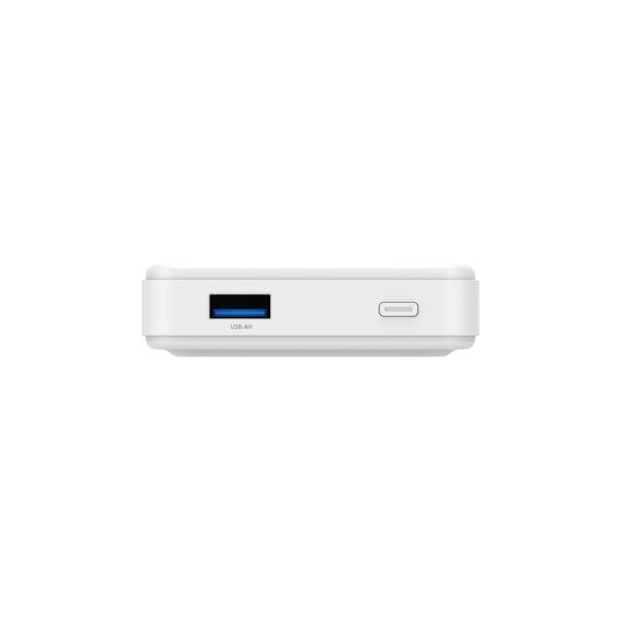 Powerbank Wozinsky WLWP-10KA0Y3WS 22.5W PD Qi2 10000 mAh, with stand, 1x USB-A, 1x USB-C - white | Techbox