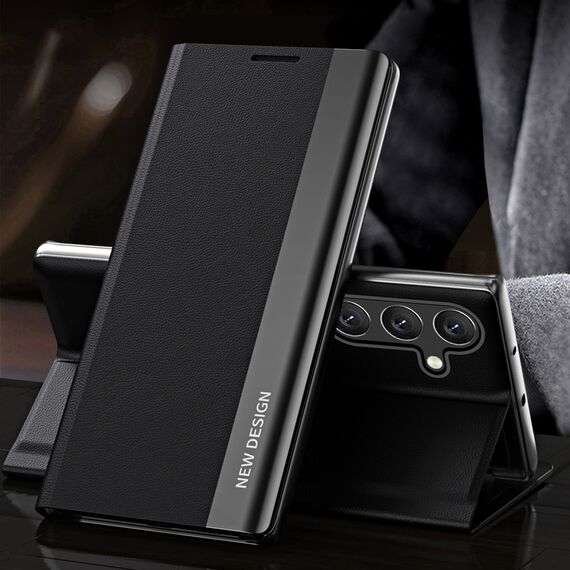 Sleep Case Pro Samsung Galaxy S25+ Case with Flip and Stand - Black - Samsung Cases - Cases - Techbox